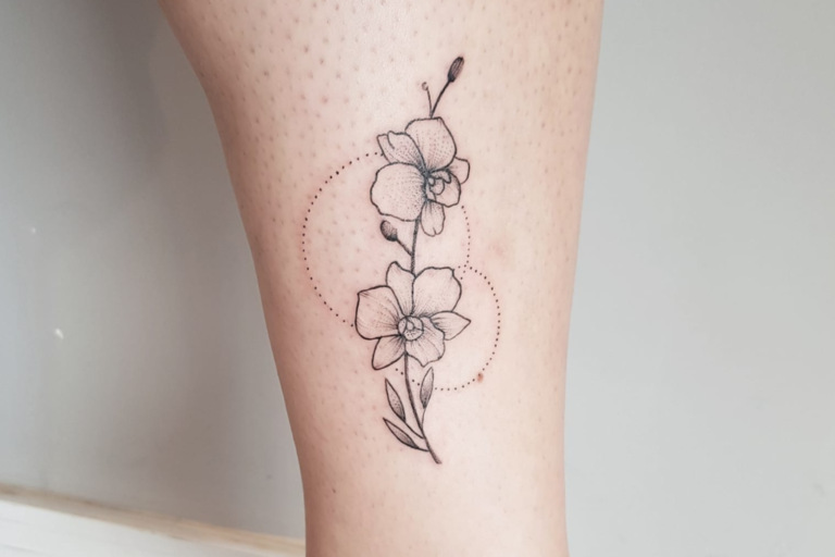 Tatuagem Orquídea