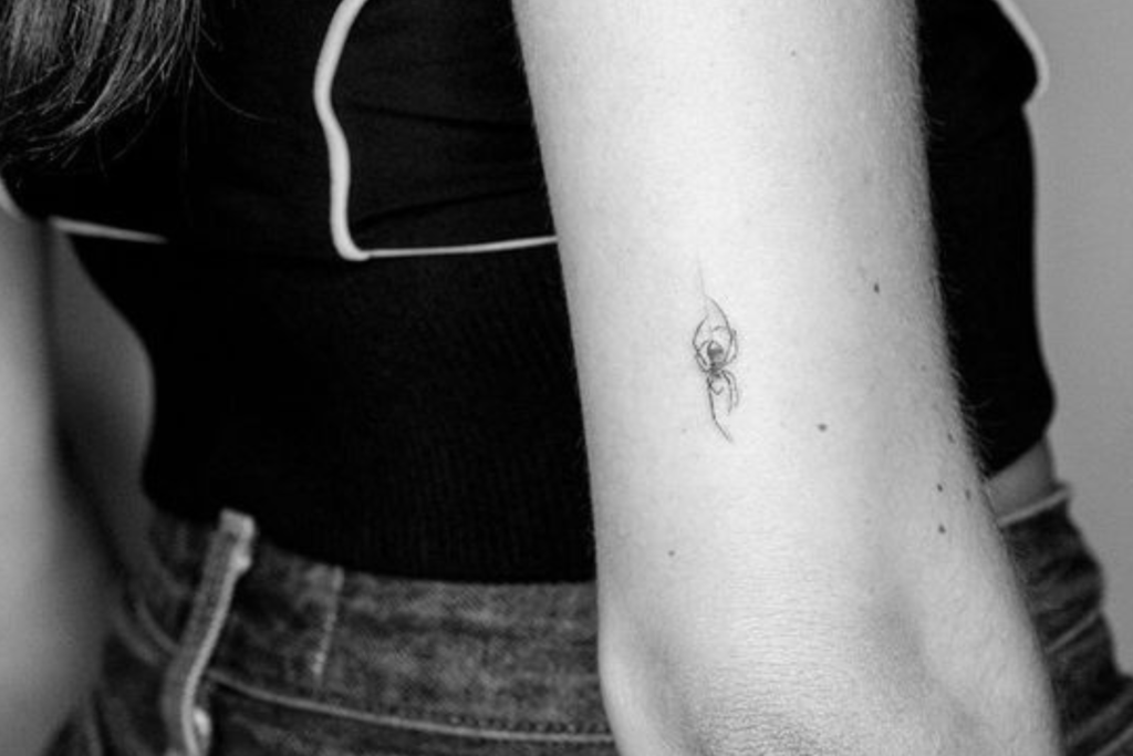 Significado tatuagem de aranha