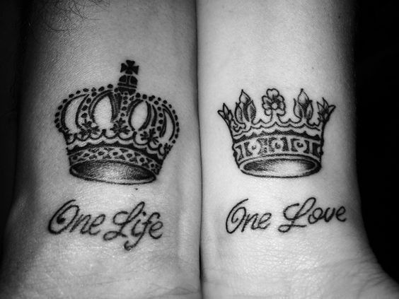 Tatuagem 'One Love, One Life'