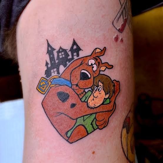 Tatuagem do Scooby-Doo
