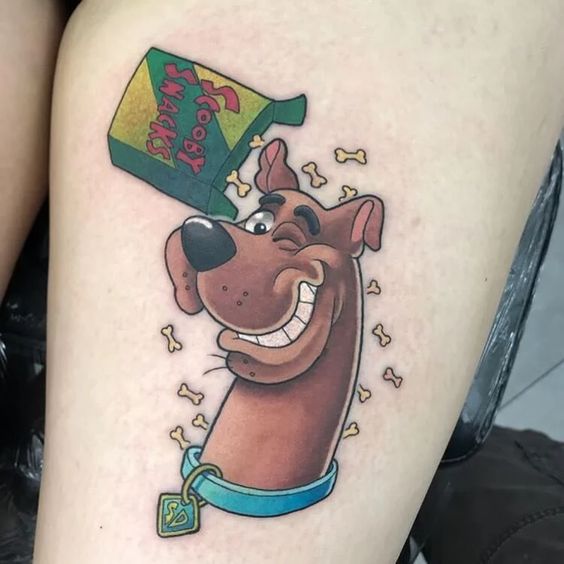 Tatuagem do Scooby-Doo