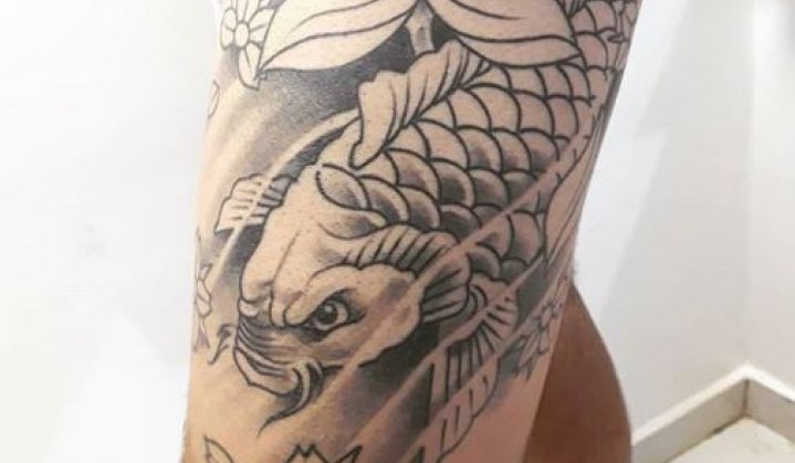 Tatuagem de Carpa