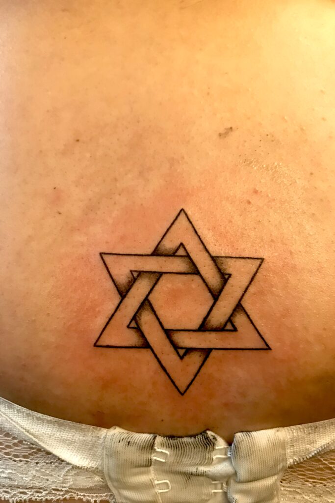Tatuagem Estrela de Davi