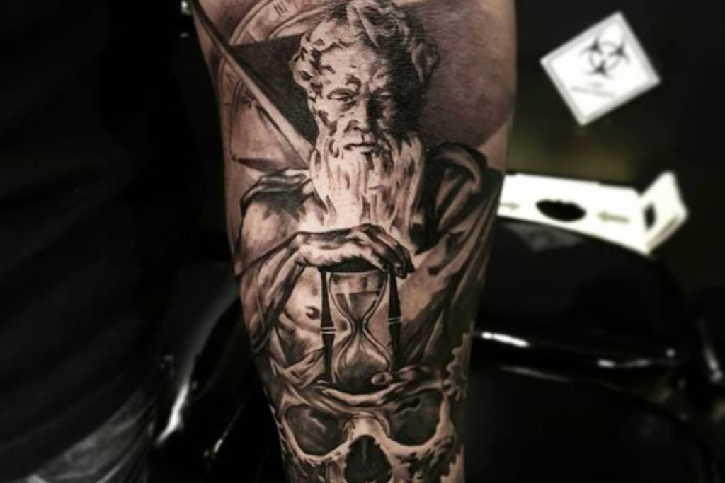 tatuagem Deus Cronos