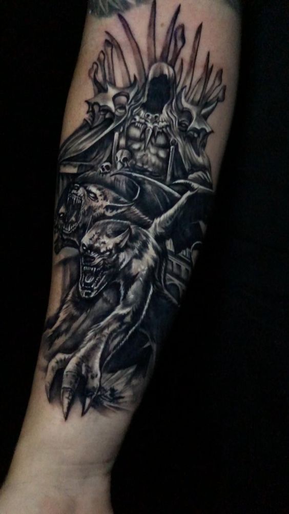 tatuagem de Hades