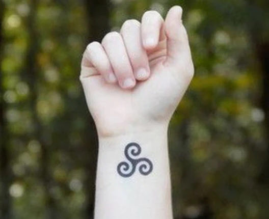 Tatuagem Símbolo Triskelion
