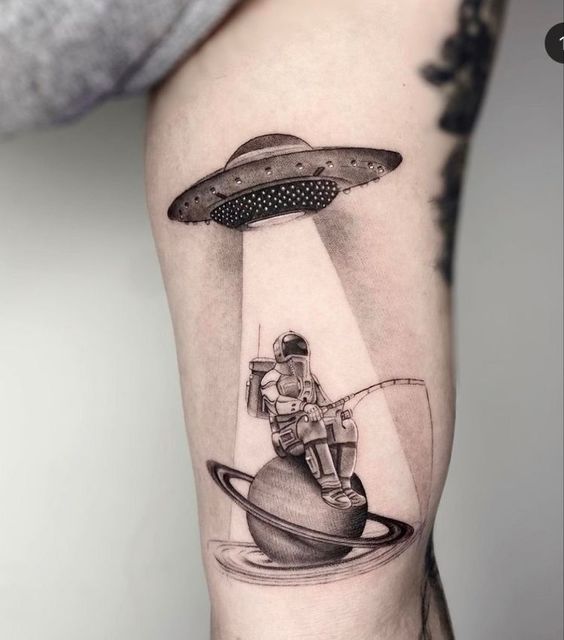 Tatuagem de Astronauta