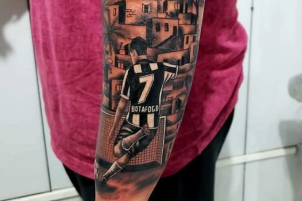 Tatuagem de Futebol