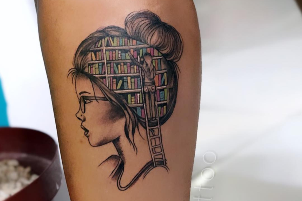 Tatuagem de Livros