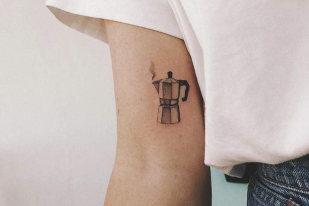 Tatuagem Cafeteira