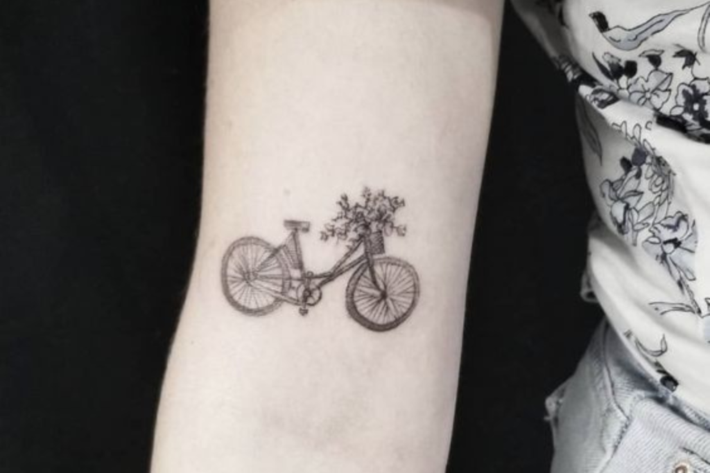 Tatuagem de Bicicleta