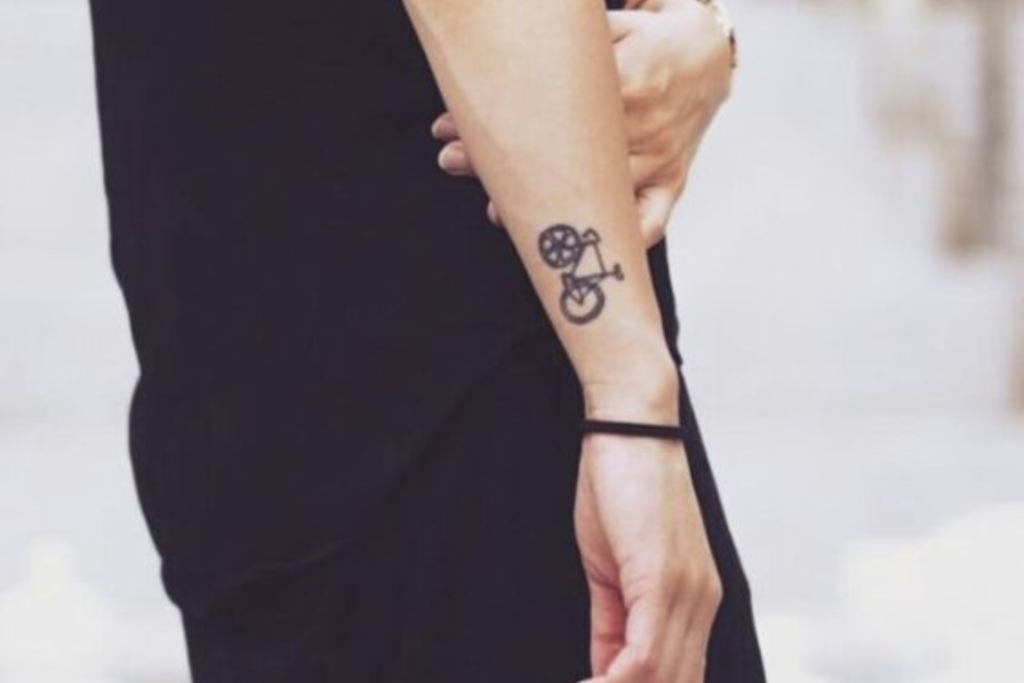 Tatuagem de Bicicleta