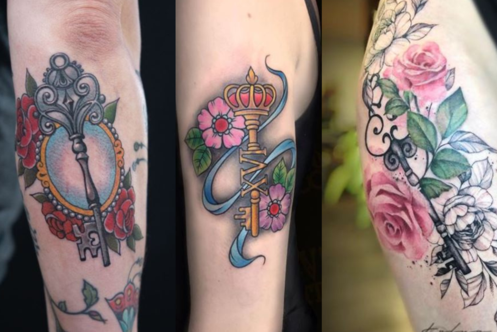 Tatuagens Coloridas de Chaves