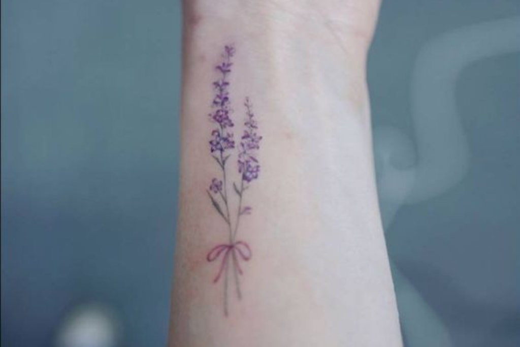Significado tatuagem Lavanda