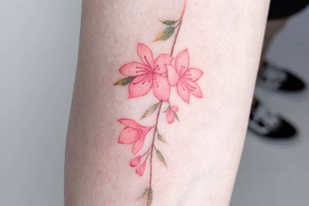 Tatuagem de Jasmin significado