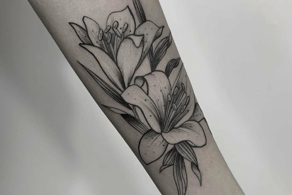 Tatuagem Flor de Laranjeira