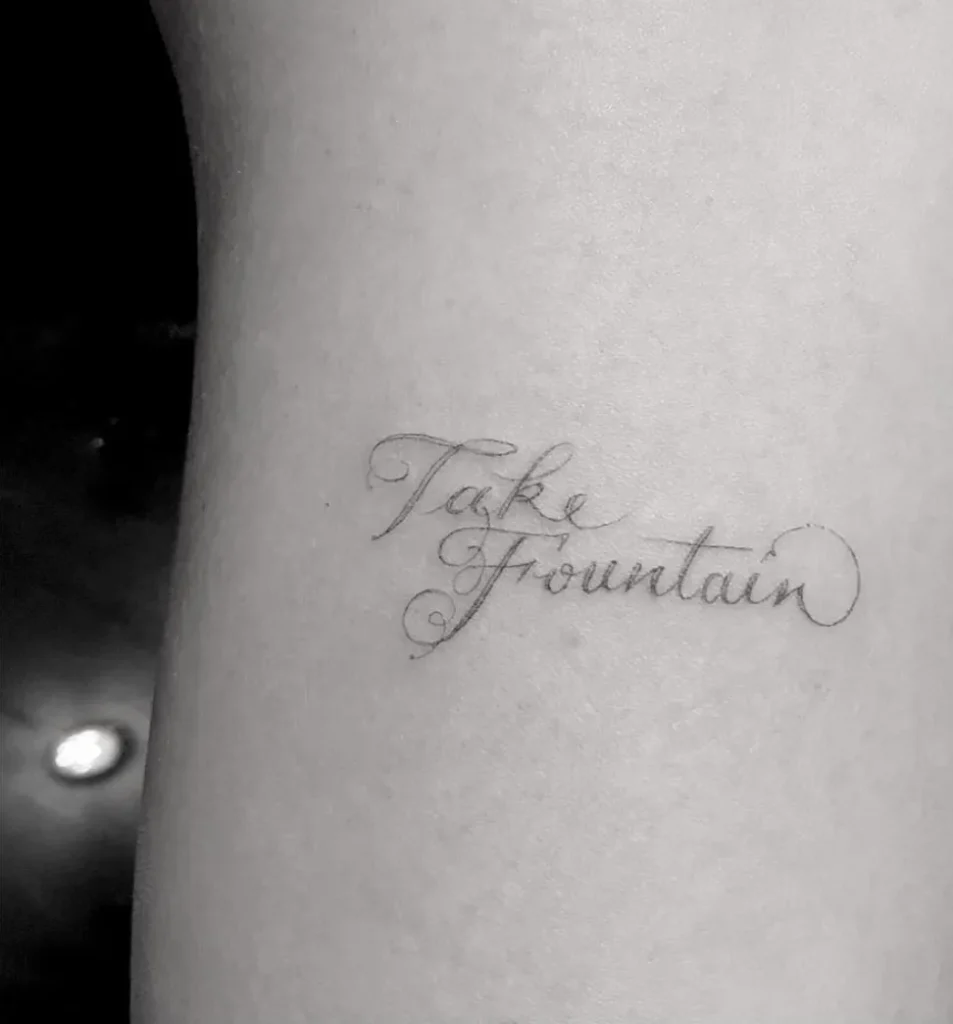 Tatuagem de Bette Davis de Hilary Duff