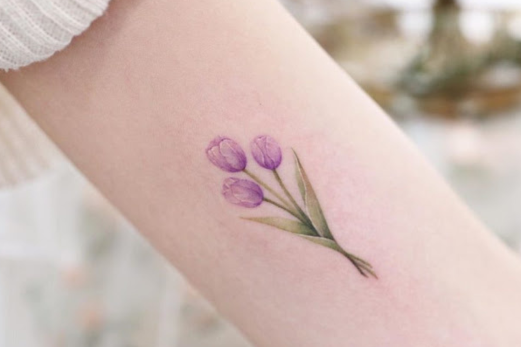 Tatuagem Tulipa