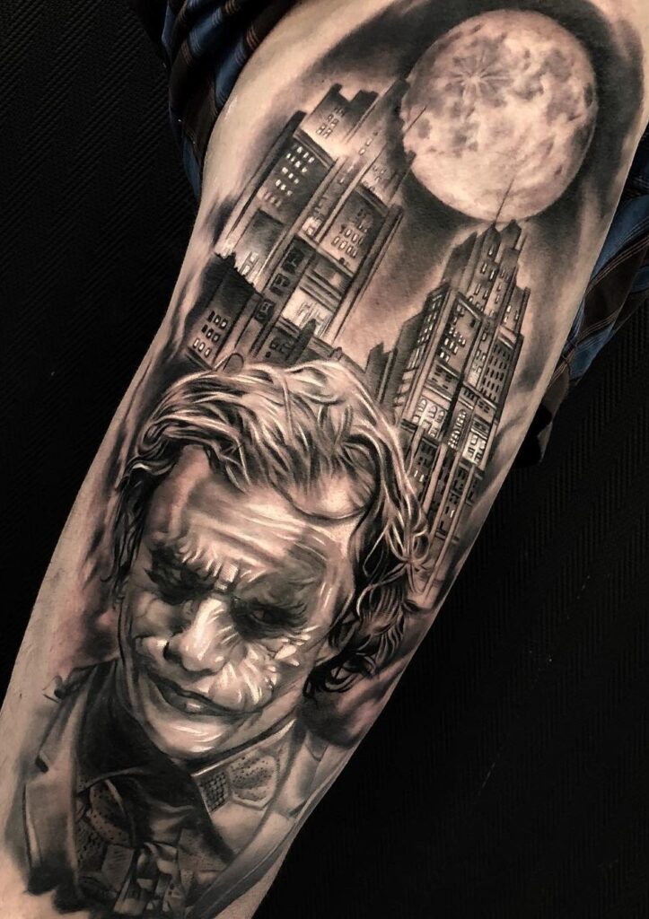 significado tatuagem do coringa