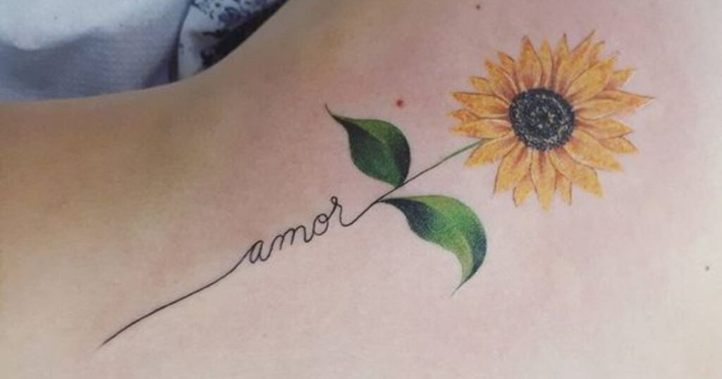 Significado Tatuagem Girassol