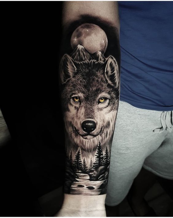 tatuagem-de-lobo03 tatuagem de lobo03