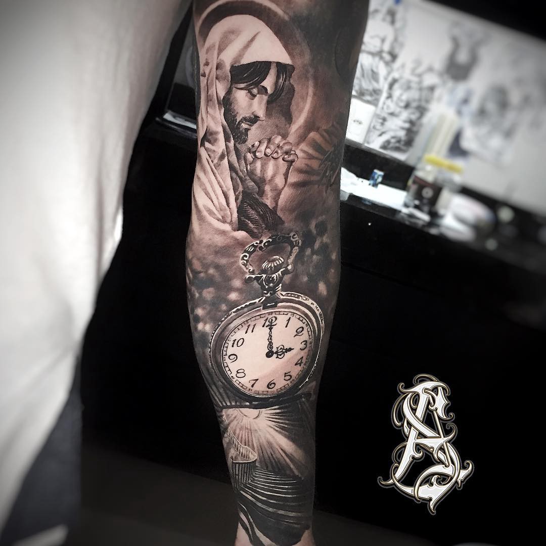 Descubra o Fascinante Significado por Trás das Tatuagens de Relógio! -  Tatuagem Arte, image size:1080x1080
