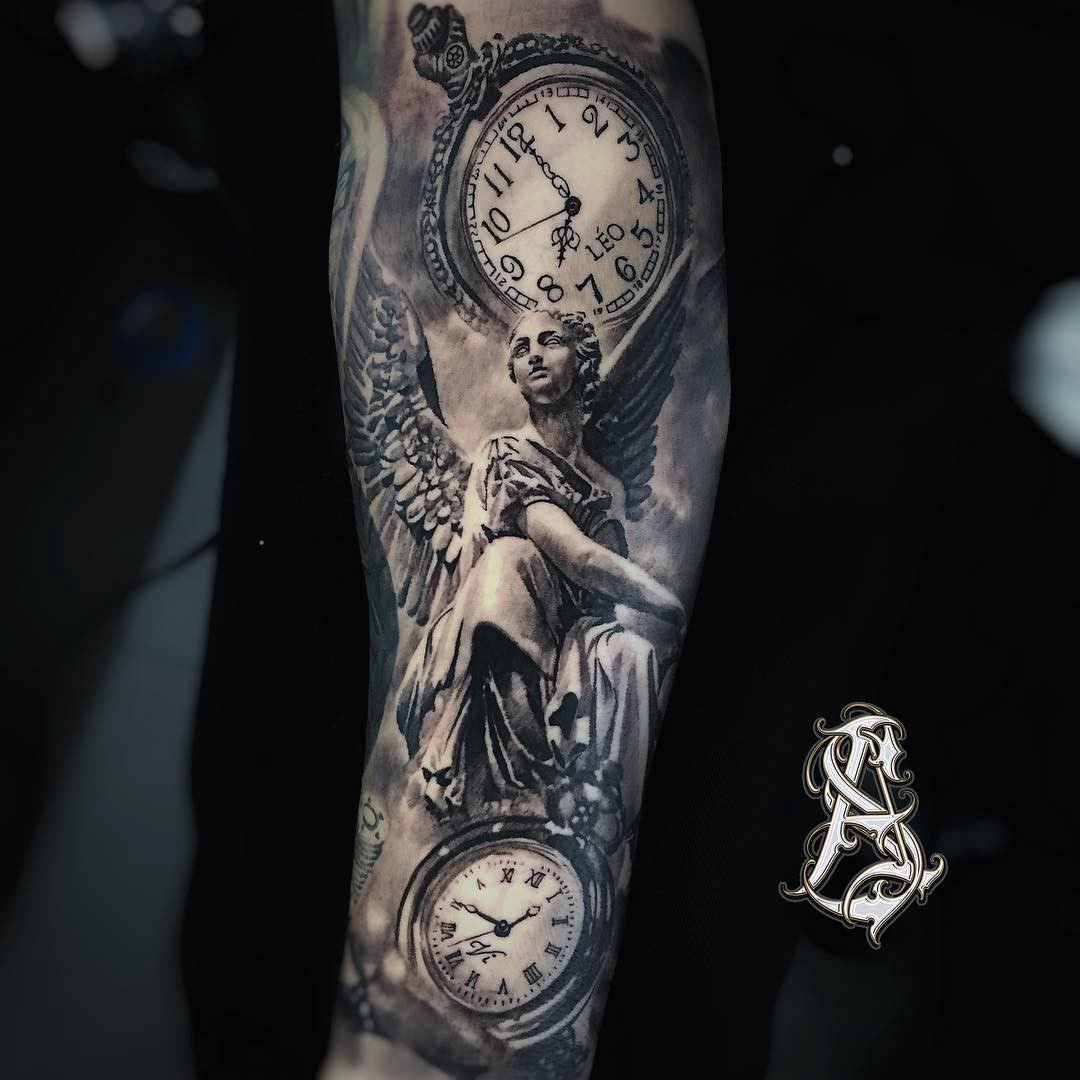 Descubra o Fascinante Significado por Trás das Tatuagens de Relógio! -  Tatuagem Arte, image size:1080x1080