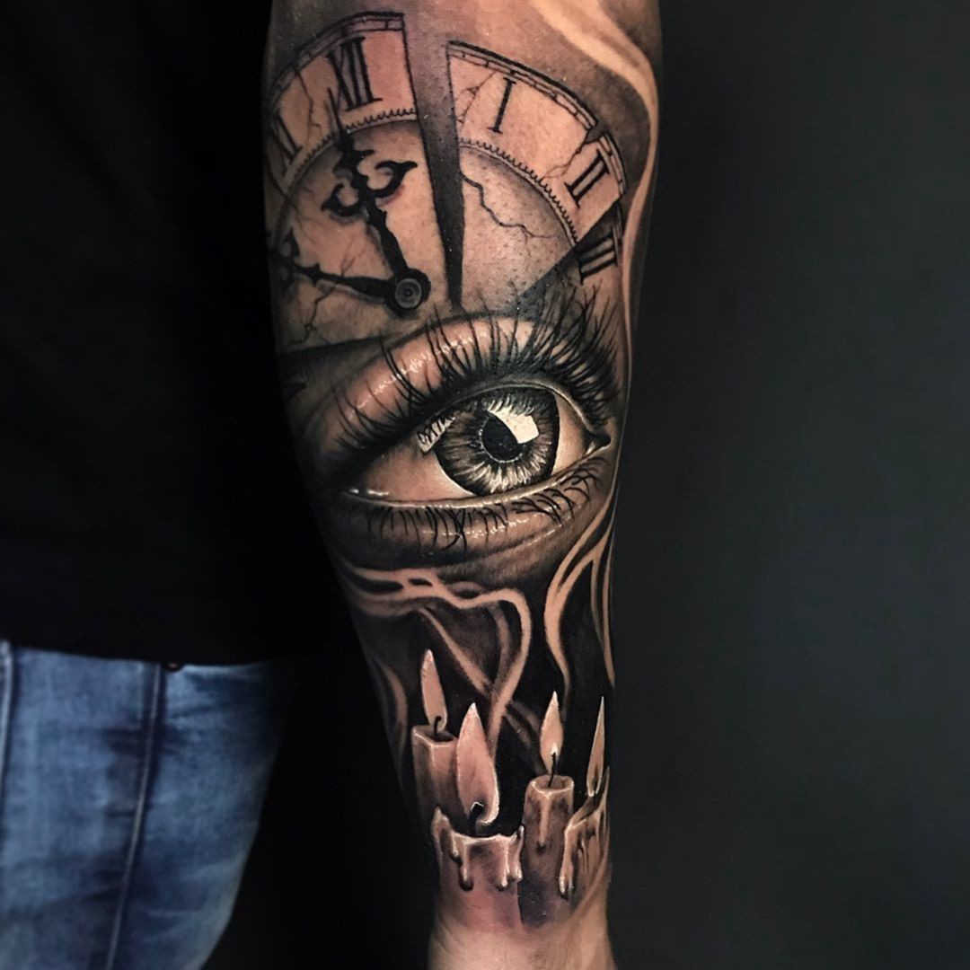 Descubra o Fascinante Significado por Trás das Tatuagens de Relógio! -  Tatuagem Arte, image size:1080x1080