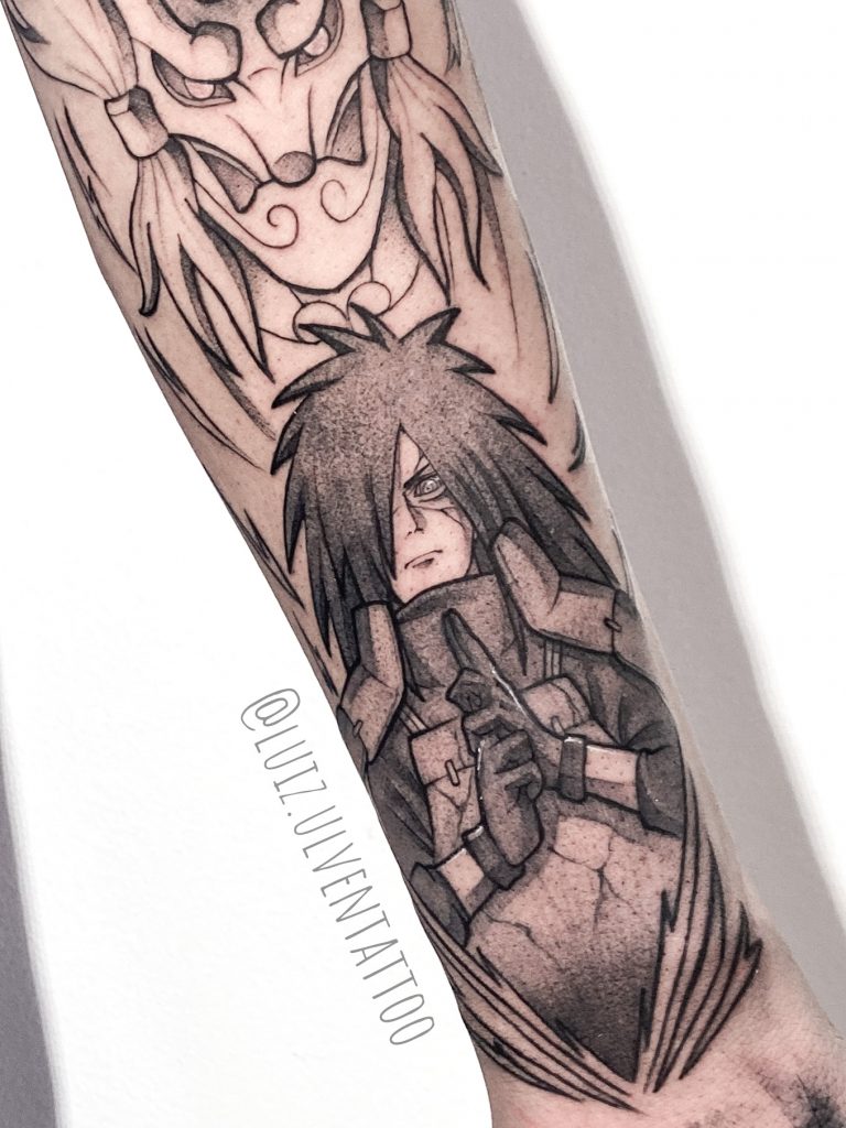 Foto de tatuagem feita por Luiz Gustavo Brandão