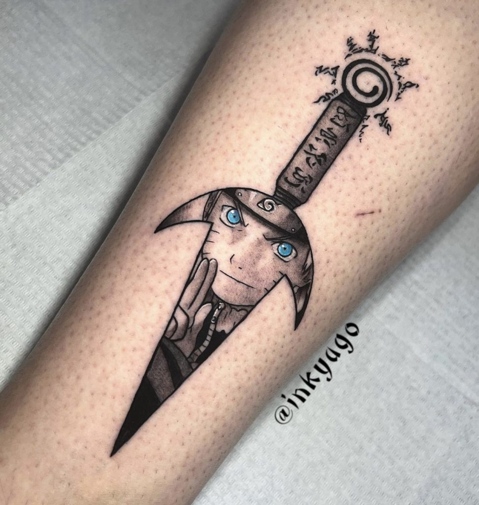 Foto de tatuagem feita por Inkyago