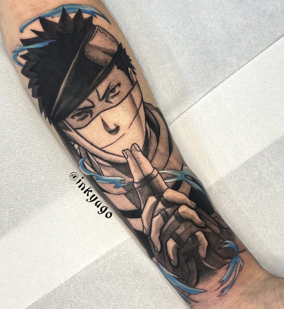 Foto de tatuagem feita por Inkyago