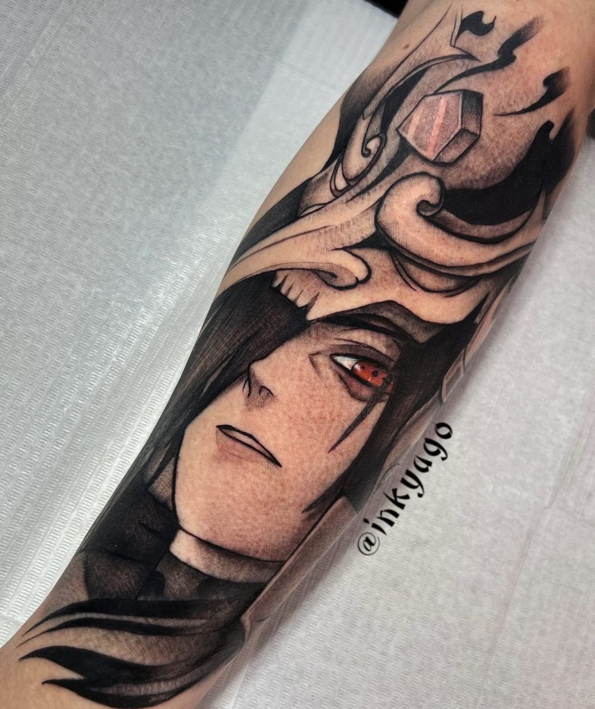 Foto de tatuagem feita por Inkyago