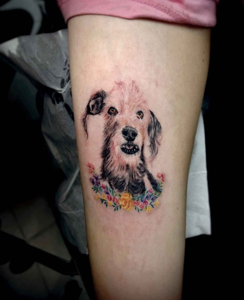 Foto de tatuagem feita por Ligia Moraes (@ligiamoraesink)