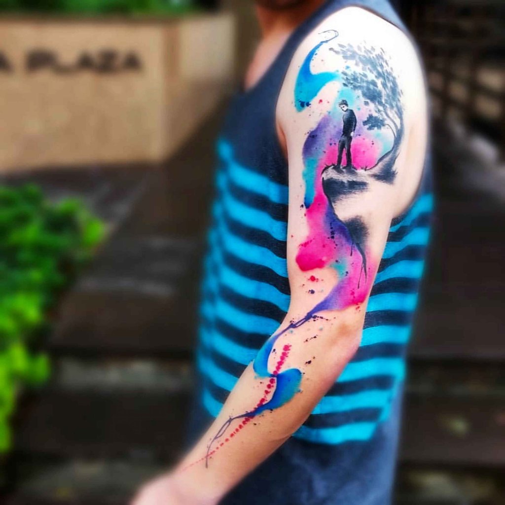 Foto de tatuagem criada por Tavares Tattoo (@tavarestattoo)