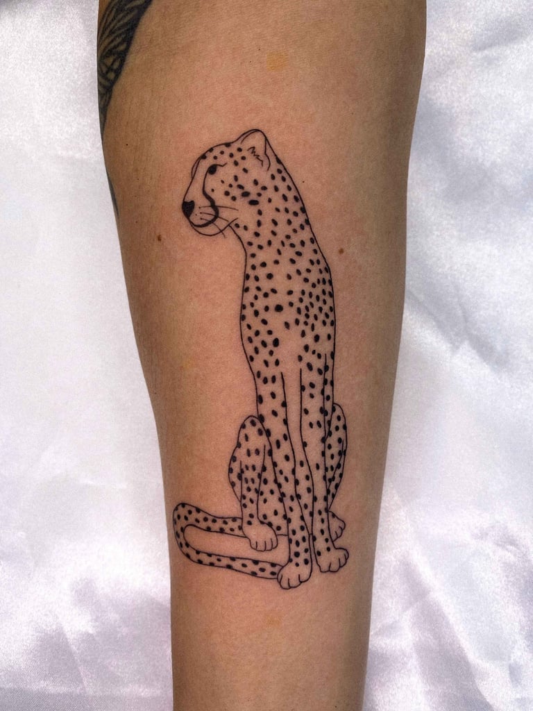 Foto de tatuagem feita por Mariana Batista (@amari.posa)