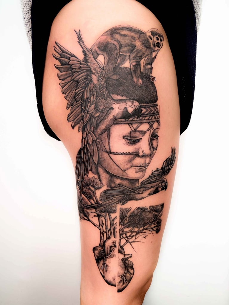 w768-550 Foto de tatuagem feita por Juliana Nammy (@juliananammy)