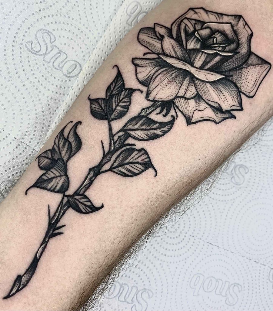 Foto de tatuagem feita por Mary Lopez (@marylopeztattoo)