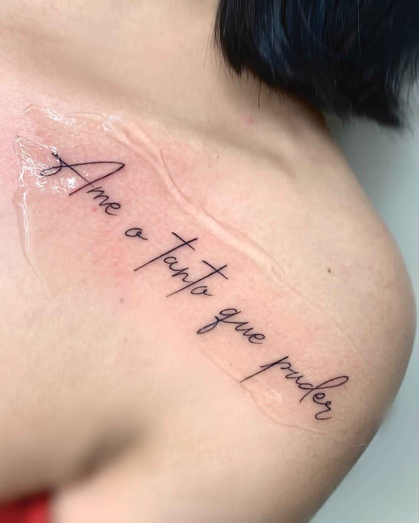 Foto de tatuagem feita por Mary Lopez (@marylopeztattoo)