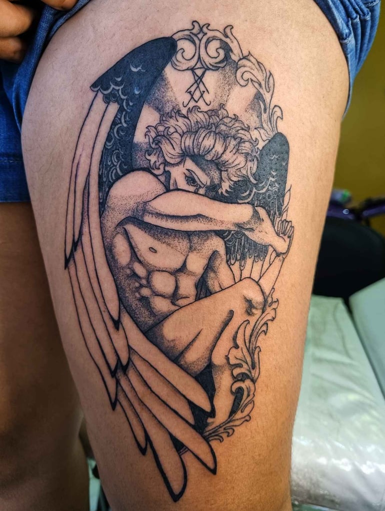 Foto de tatuagem feita por João Fecchio (@tatuagensdofecchio)