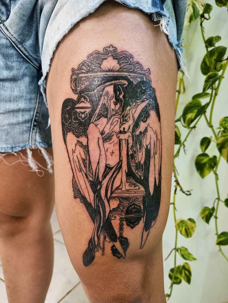 Tatuagem realizada por João Fecchio (@tatuagensdofecchio)