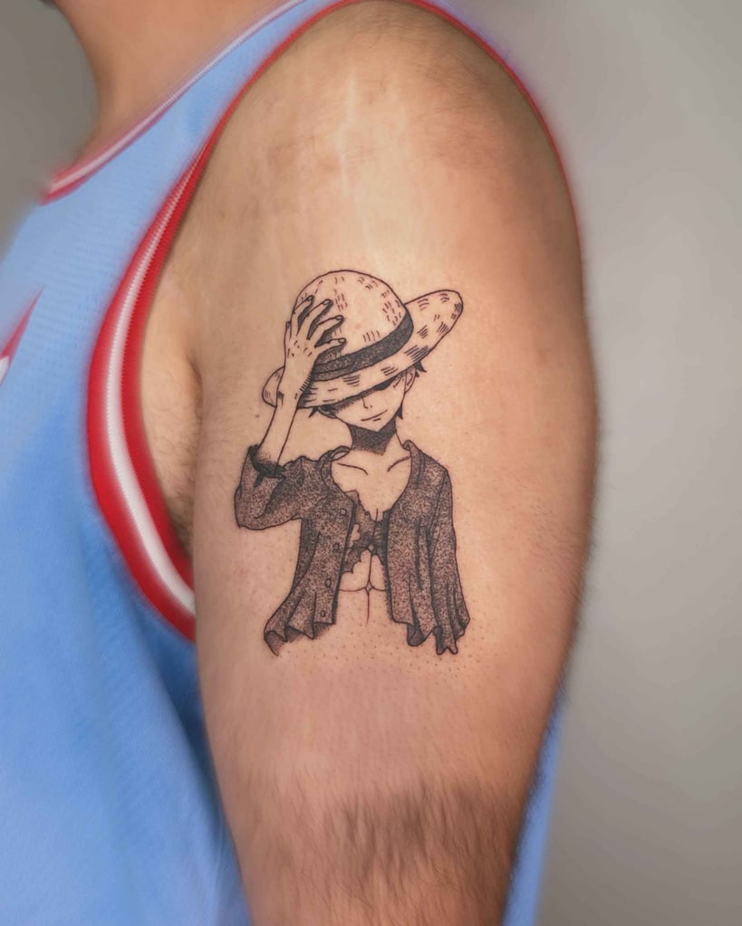 Foto de tatuagem feita por Kaka Cavati (@kakacavatitattoo)