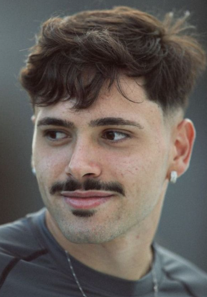 cortes masculinos 2025 franja202