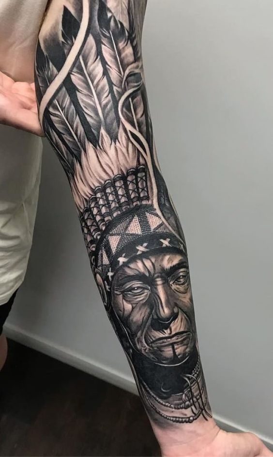 tatuagem realista brac3a7o fechado202