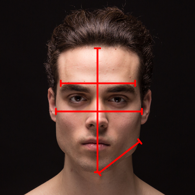 medidas-rosto-masculino medidas rosto masculino
