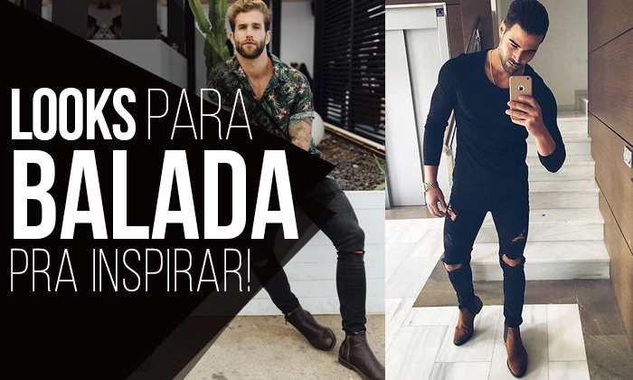 look masculino para balada