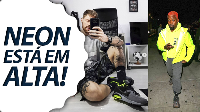 neon roupa masculina