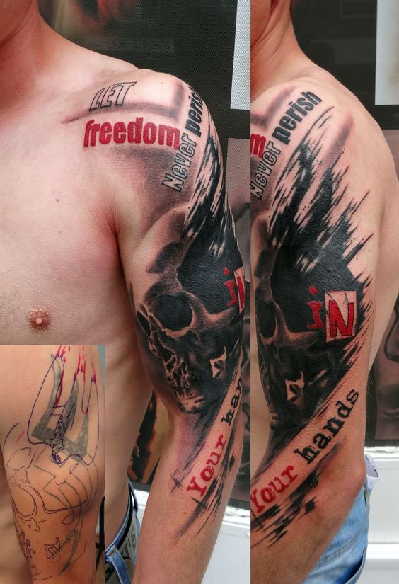 trash-tattoo252852529 trash tattoo252852529