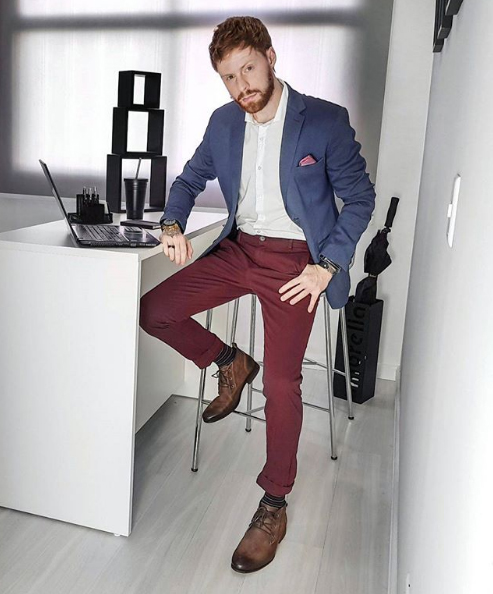 roupa masculina entrevista de emprego252812529