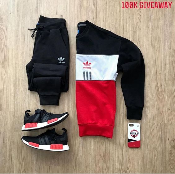 look masculino vermelho e preto2528122529