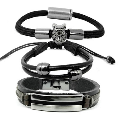 combo-de-pulseiras-tigre-masculina combo de pulseiras tigre masculina